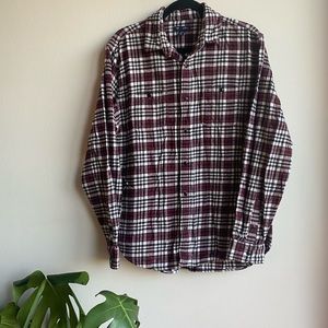 Gap Standard Fit Plaid Flannel